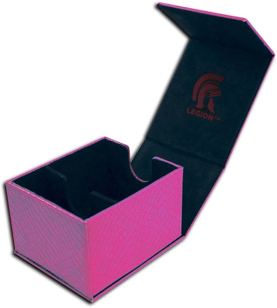 Amazon.com: Legion Supplies Pink Modern Vinyl Card Case: Elder